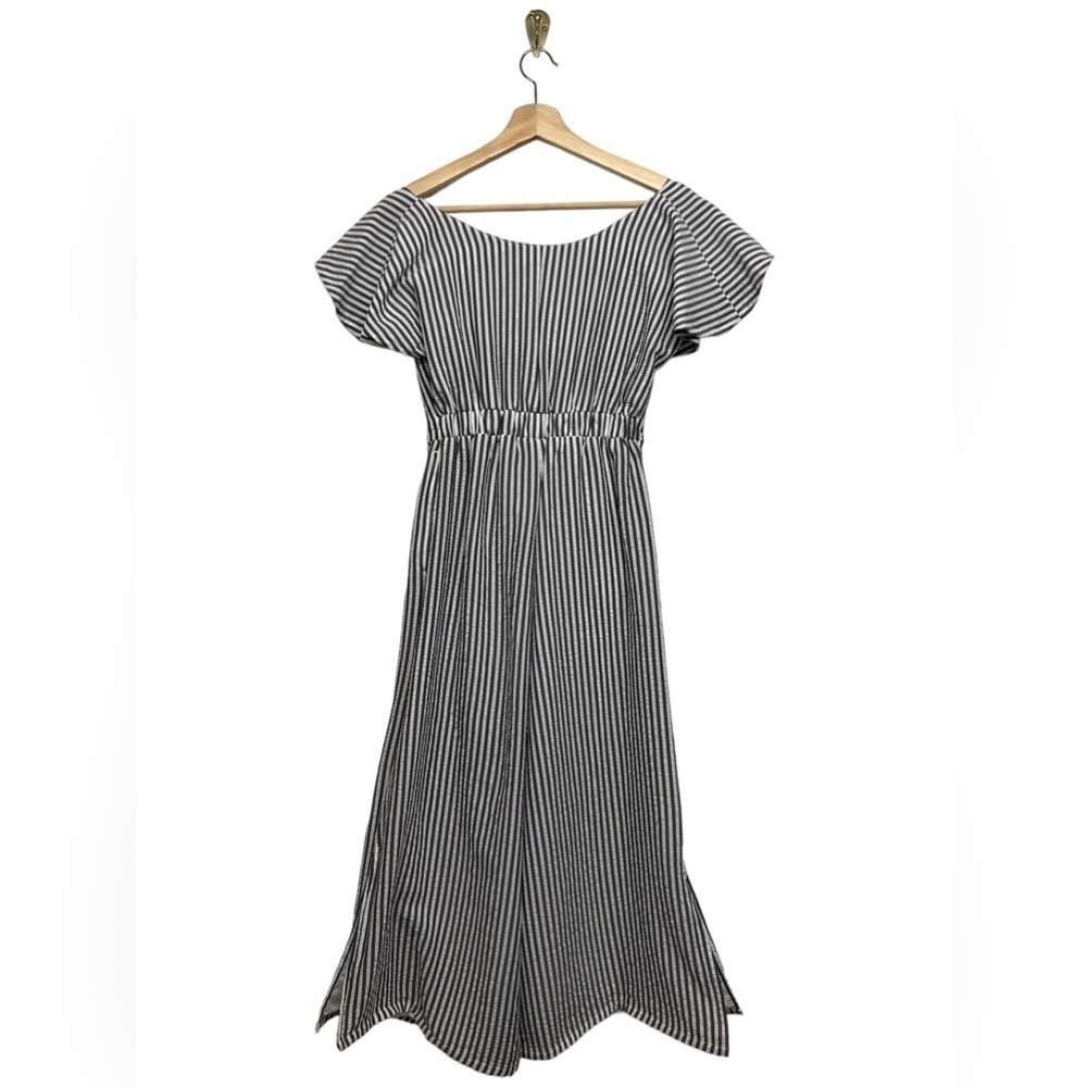 Conrado Johanna Jumpsuit Grey White Stripe Xs — image 8 of 8